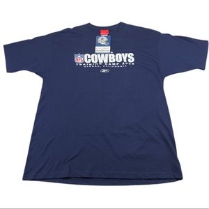Reebok Mens T Shirt Mens Large Dallas Cowboys Training Camp NFL 2004 California